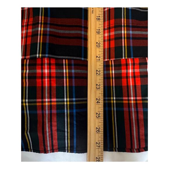 🎄✨ J. Crew Embellished Tartan Plaid Statement Top Sz 14 Holiday Christmas✨🎄 - Picture 10 of 13
